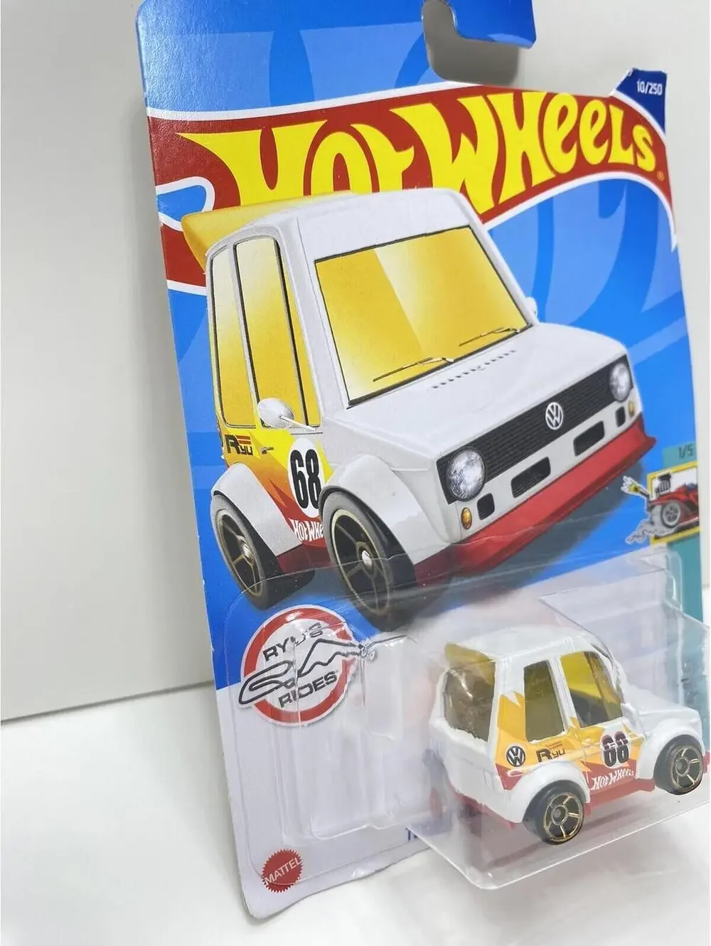 2022 Hot Wheels Tooned Volkswagen Golf MK1 - Tooned 1/5 #10/250 Brand New